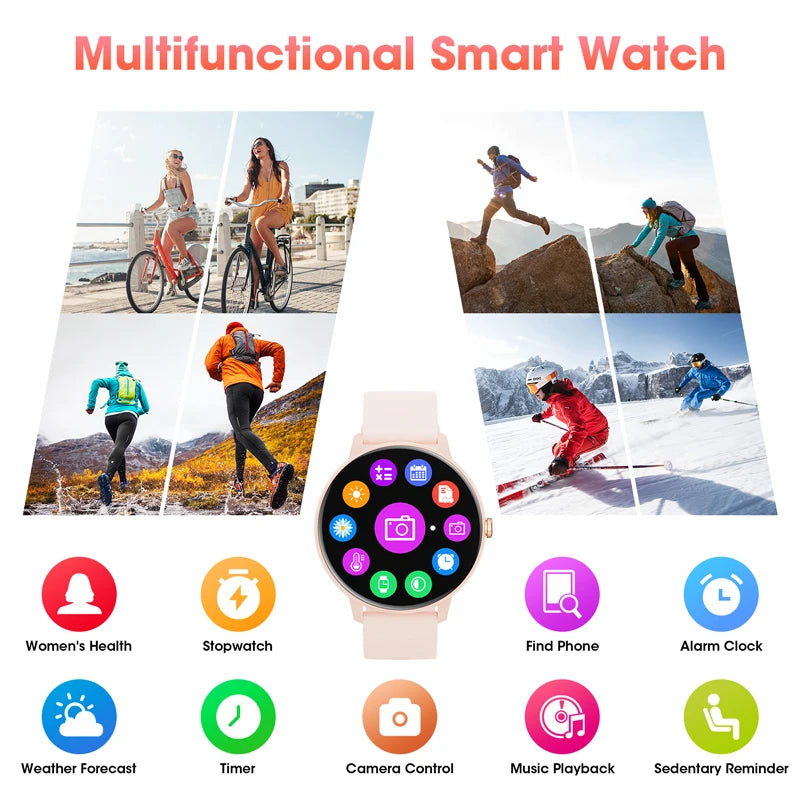 Karchilor 2024 Smartwatch – Bluetooth Call, 1.39