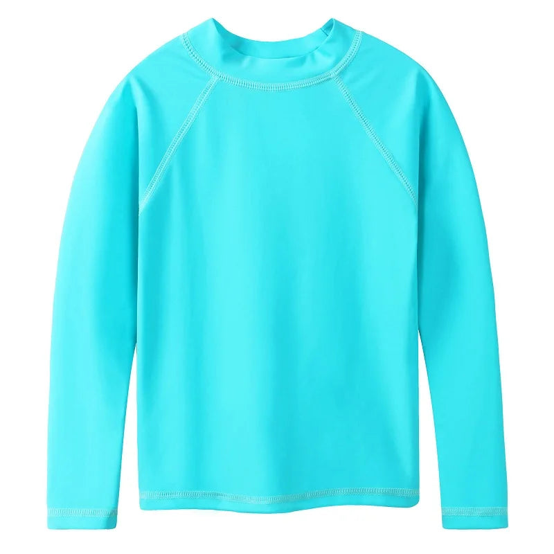 BAOHULU Kids Long Sleeve Rashguard UPF 50+ Swimwear