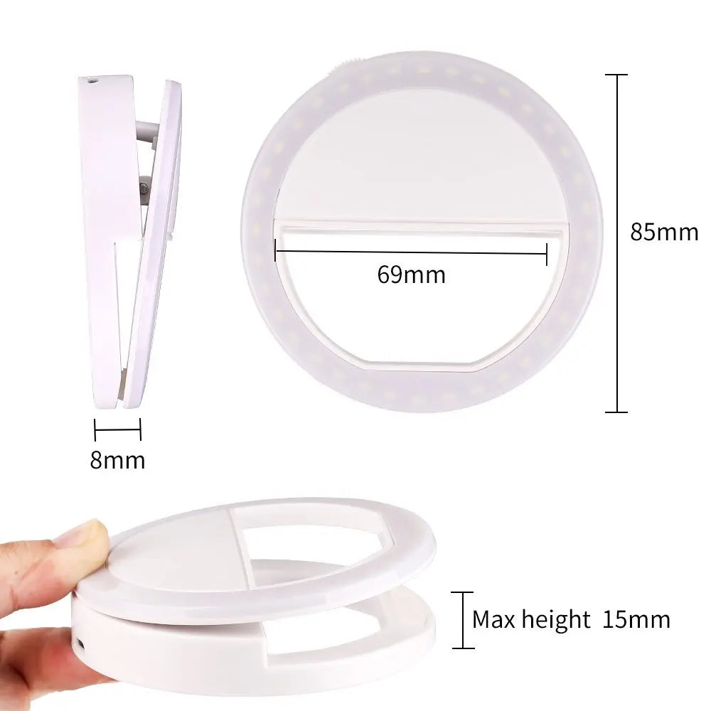 LED Selfie Ring Light for Phone Photography