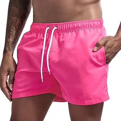 Men's Quick Dry Swim Trunks: Breathable Board Shorts