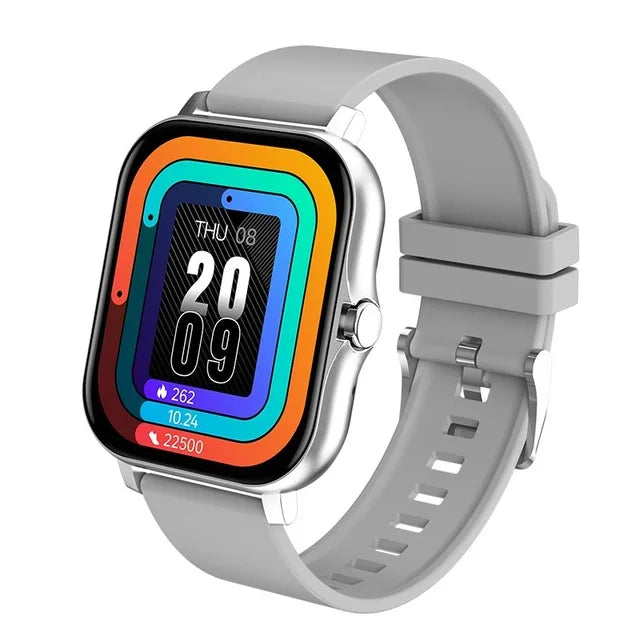 Sport Smartwatch: Fitness, Health Monitor, Waterproof, Bluetooth