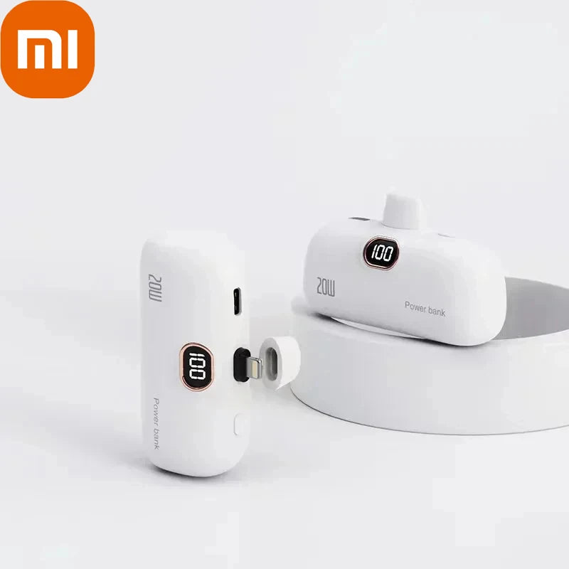 Xiaomi Mini 30,000mAh Power Bank: Built-In Cable Charger