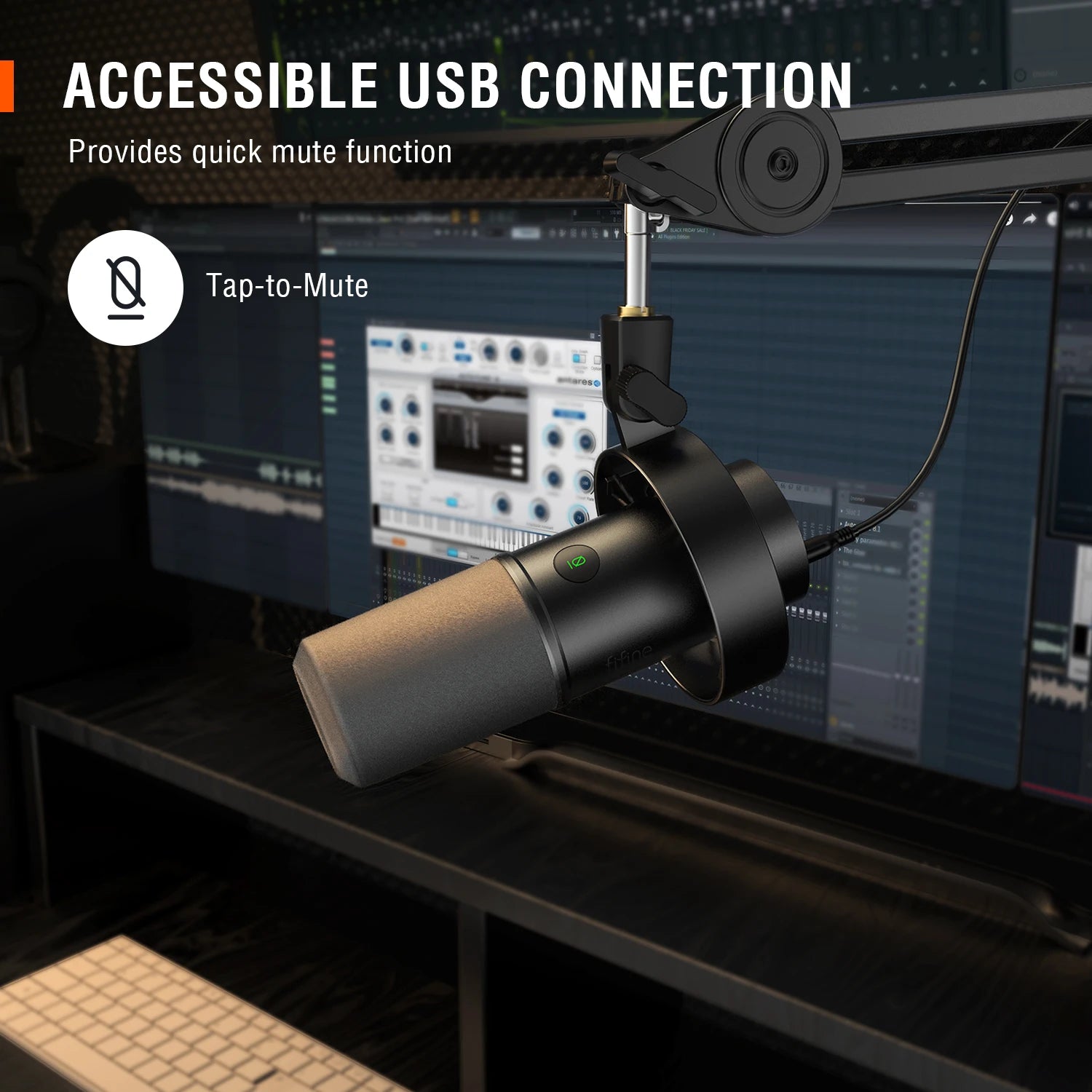 FIFINE K688 USB/XLR Dynamic Microphone