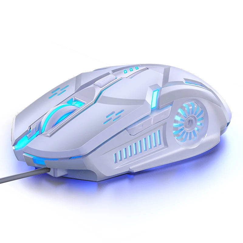 G5 Wired Gaming Mouse 3200 DPI RGB Backlight Silent 6-Button