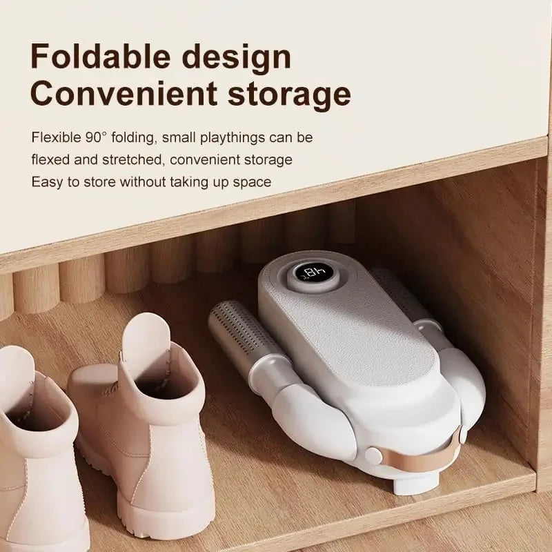 Foldable Shoe Dryer with Sterilization & Deodorization
