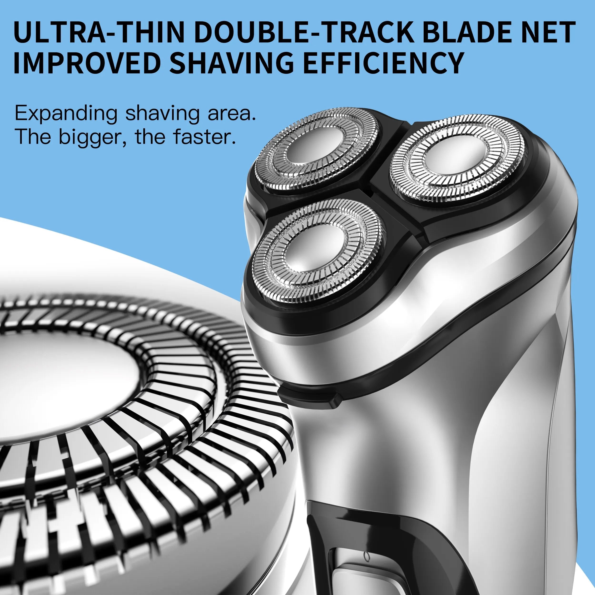 Blackstone: Precision, Rechargeable, Washable Shaver.