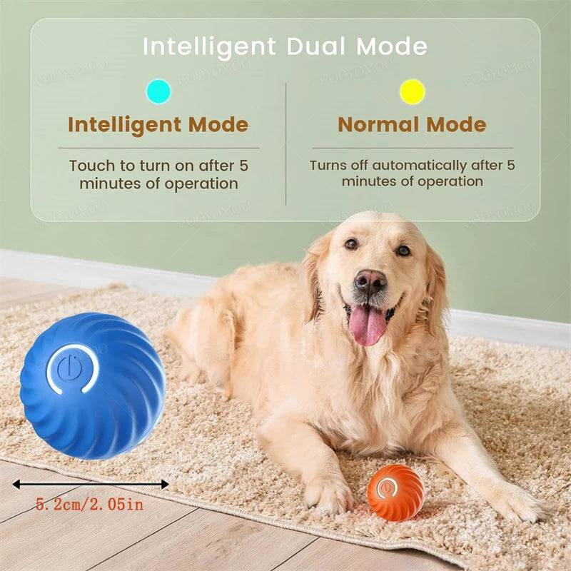 Smart Interactive Pet Toy Ball for Dogs & Cats