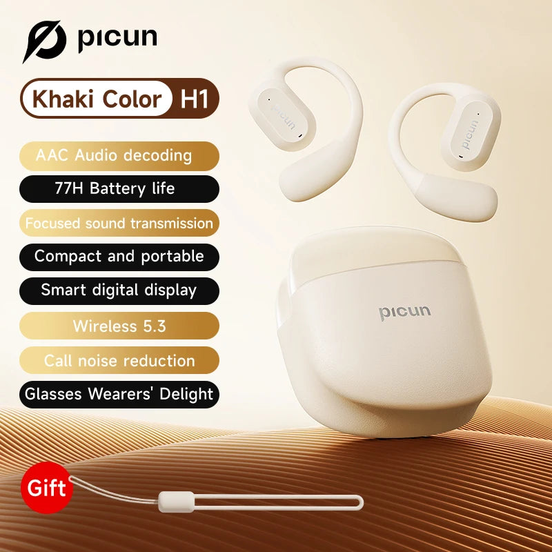 Picun H1 OWS Bluetooth 5.3 Wireless Earphones