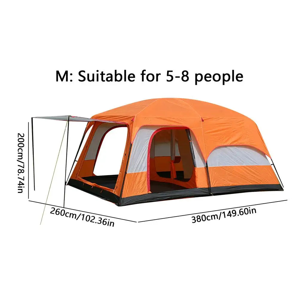 Spacious Waterproof Family Dome Camping Tent