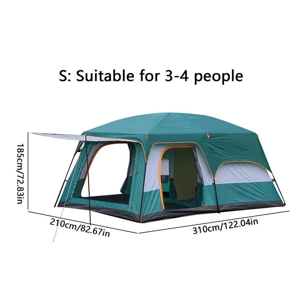 Spacious Waterproof Family Dome Camping Tent