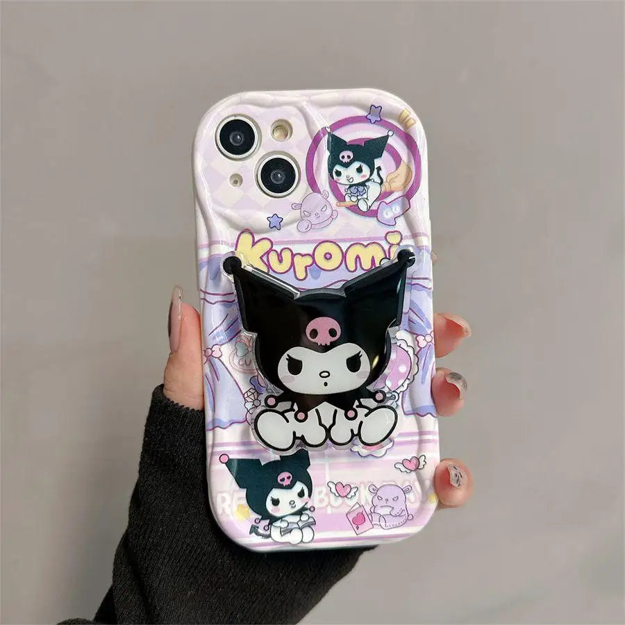 Kuromi Hello Kitty Bracelet Case - iPhone 16/15/14/13/12/11 Pro Max