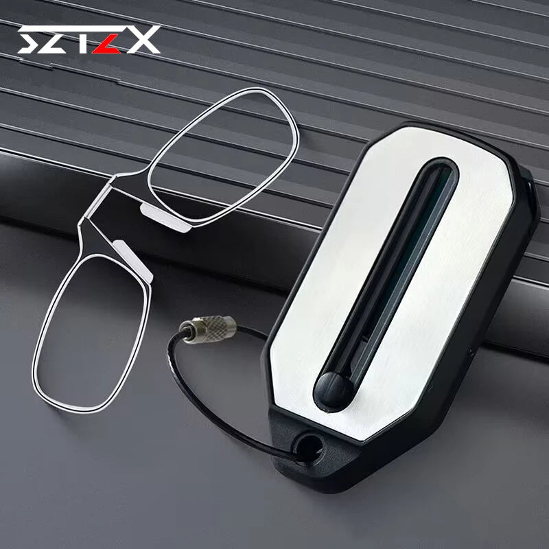 Ultralight Folding Nose Clip Reading Glasses +1.0 to +3.0