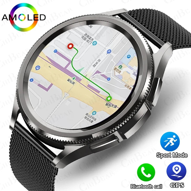 Samsung Galaxy Watch6 Classic - GPS, Heart Rate, Bluetooth Call, Waterproof 2024