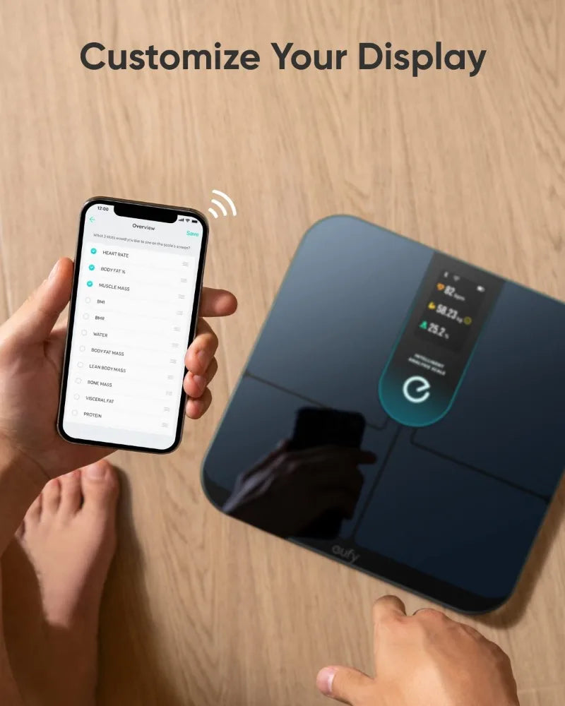 Eufy Smart Scale P3: Wi-Fi Fitness Tracker with Body Analysis & Emojis