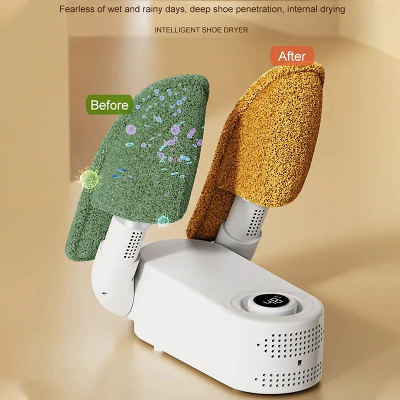 Foldable Shoe Dryer with Sterilization & Deodorization