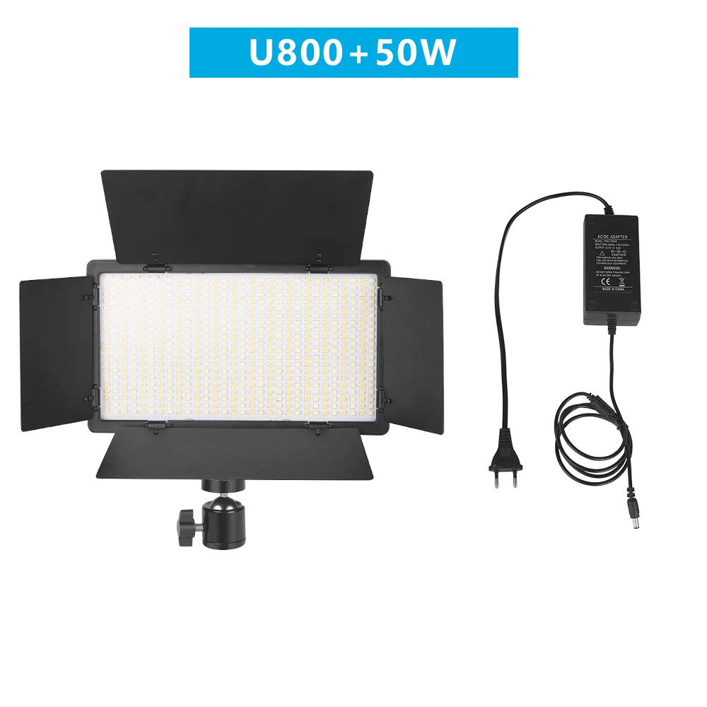 Nagnahz U800+ LED Video Light Photo Studio Lamp