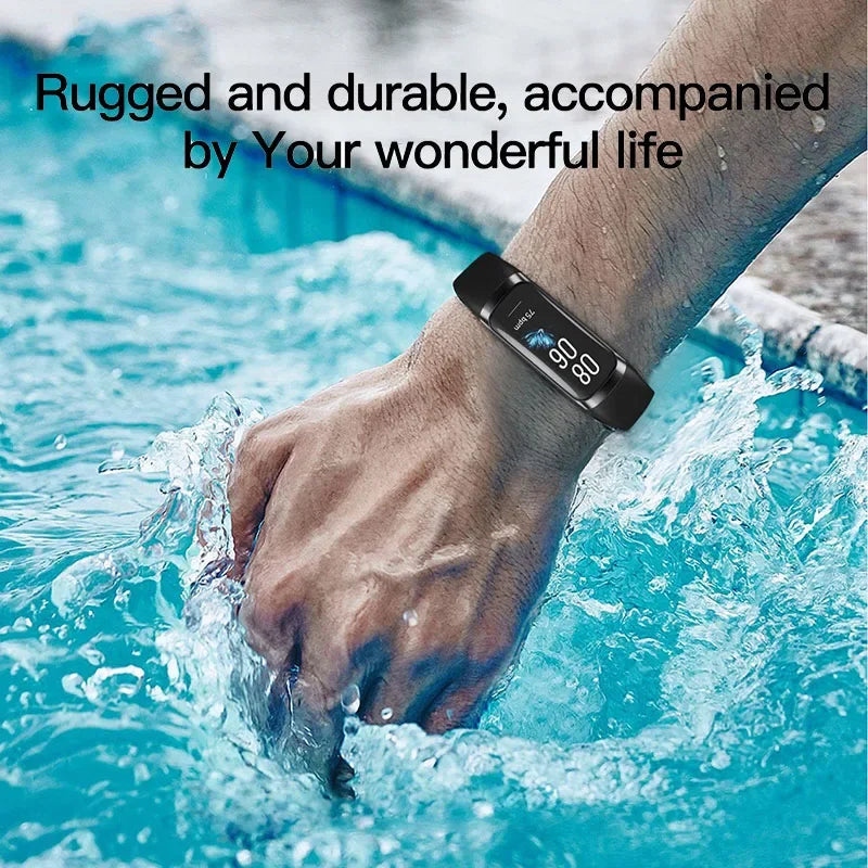 Smart Band 8 Pro: Sleep Monitor, Blood Oxygen, Sports Modes, Waterproof