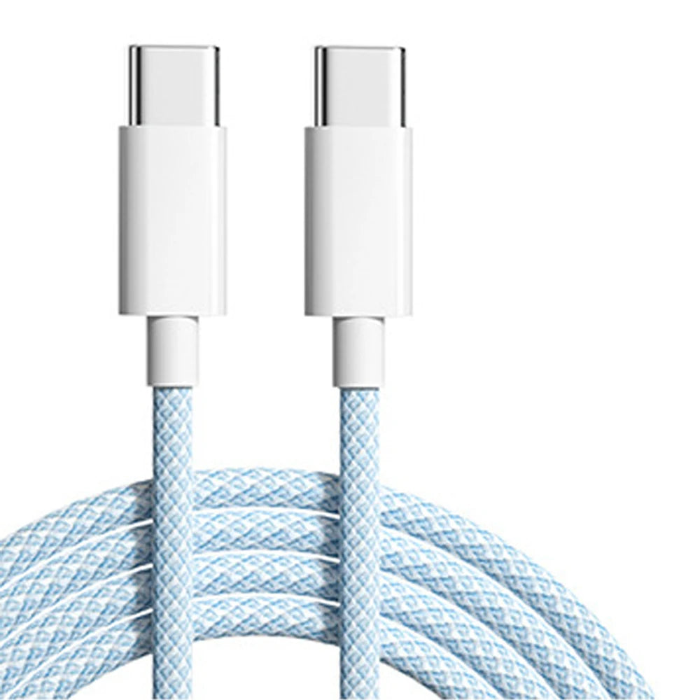 Fast charging USB-C cable for smartphones.