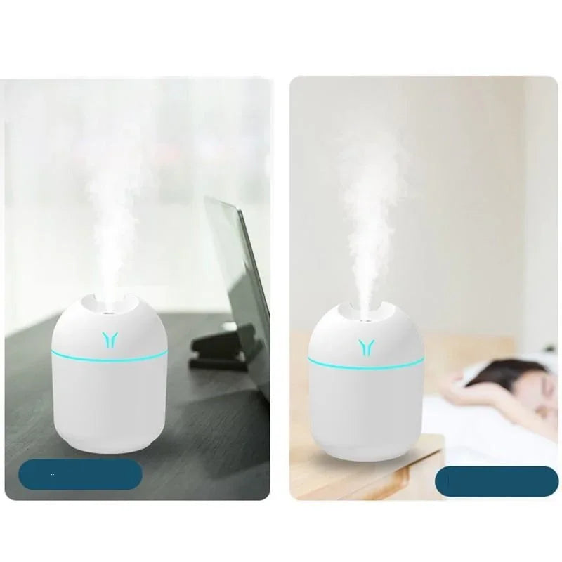 250ML USB humidifier: aromatherapy, home, car.