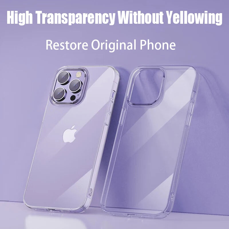 Transparent Phone Case For iPhone Pro Max