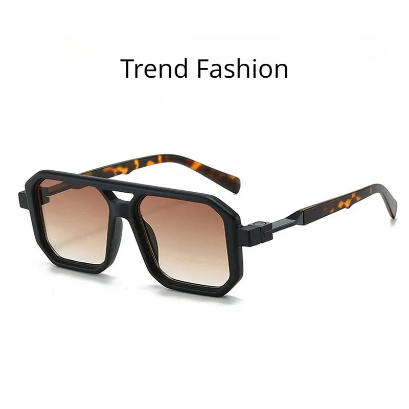 2024 Vintage Square Sunglasses for Men & Women - Retro Fashion Shades