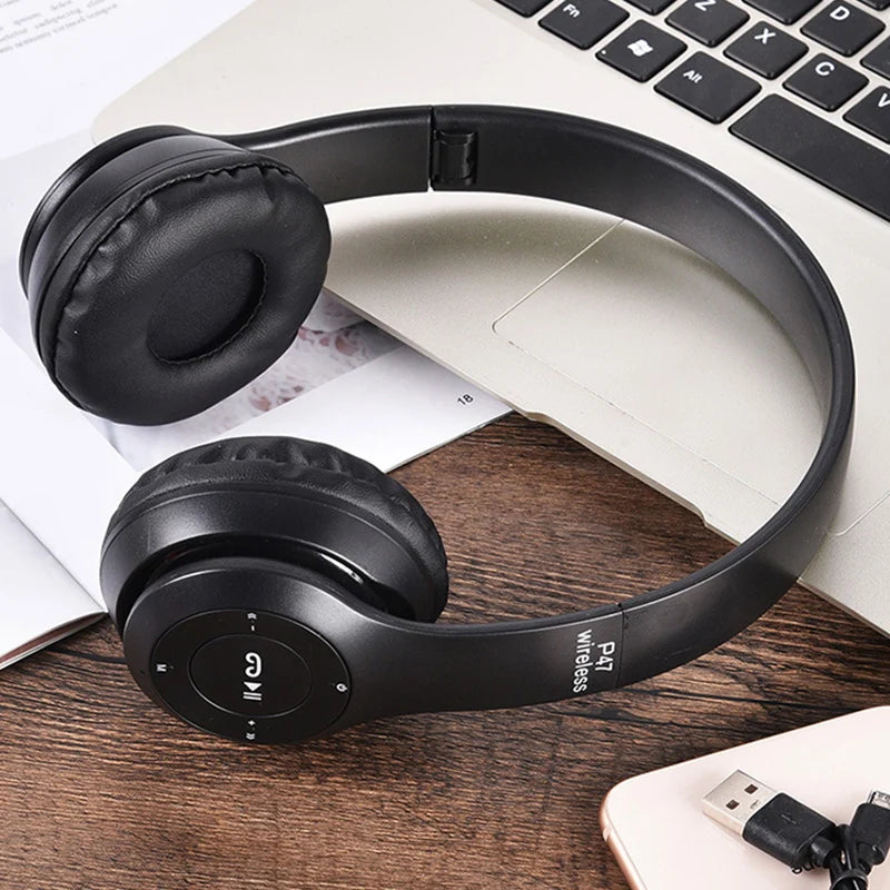 Wireless Foldable Headphones: Bluetooth 5.0, HIFI.