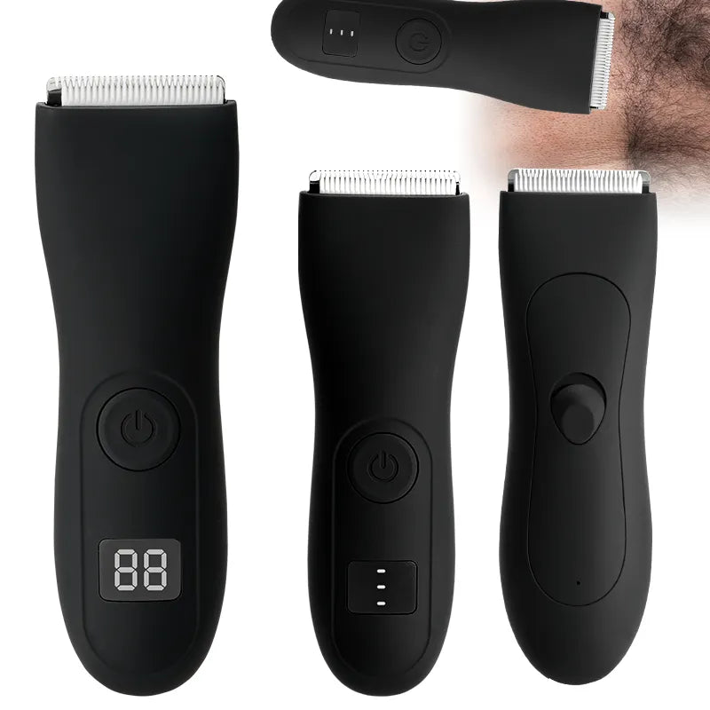 Versatile body hair trimmer for all.