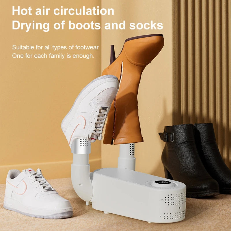Foldable Shoe Dryer with Sterilization & Deodorization
