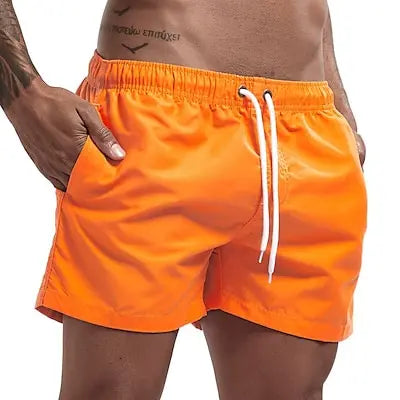 Men's Quick-Dry Swim Trunks with Pockets