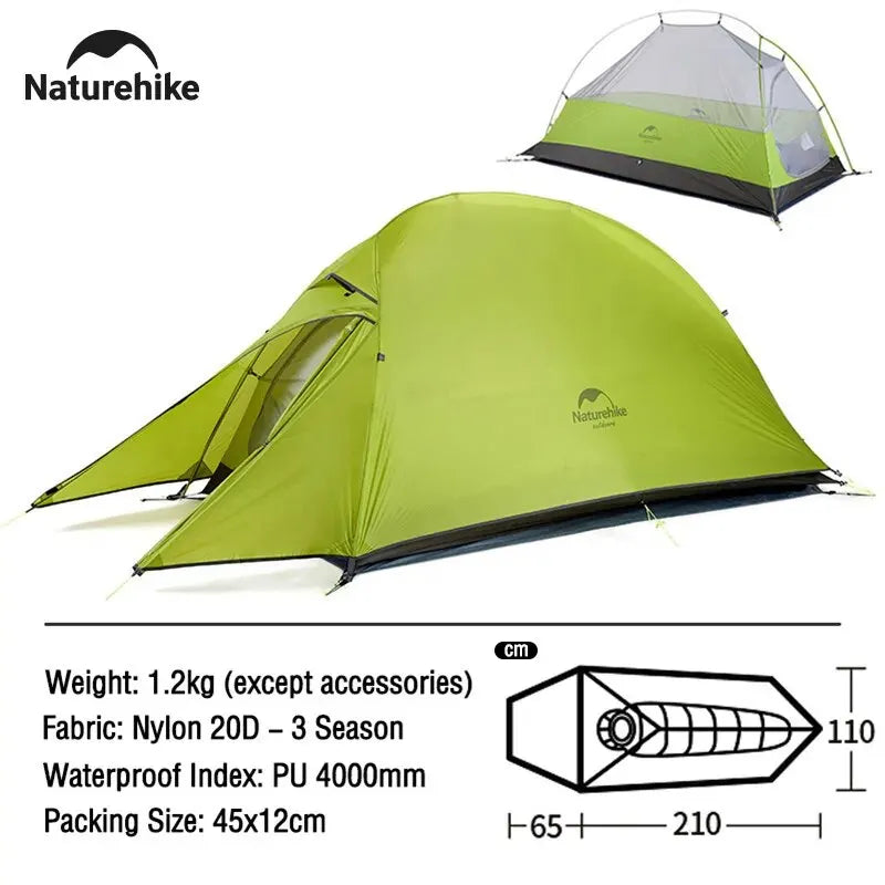 Naturehike Ultralight 1-Person Camping Tent