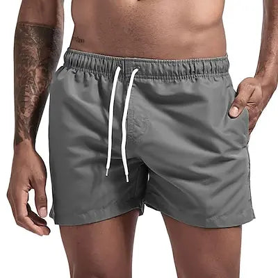 Men's Quick Dry Swim Trunks: Breathable Board Shorts