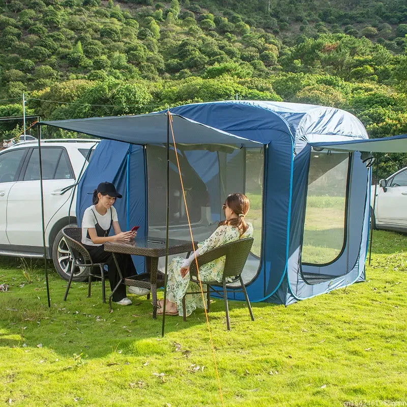 Pop Up Car Rear Tent for Outdoor Camping