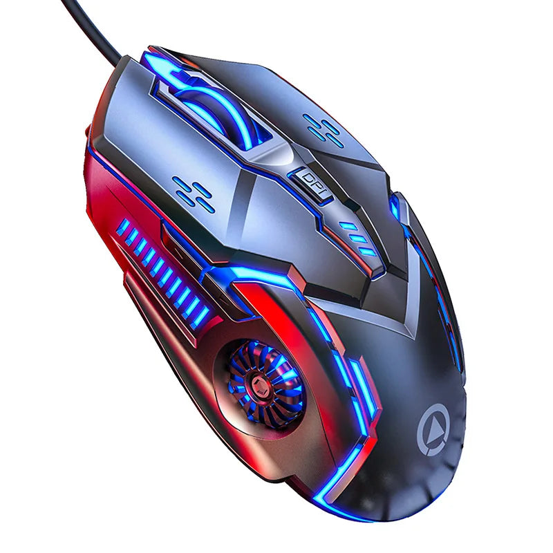 G5 Wired Gaming Mouse 3200 DPI RGB Backlight Silent 6-Button