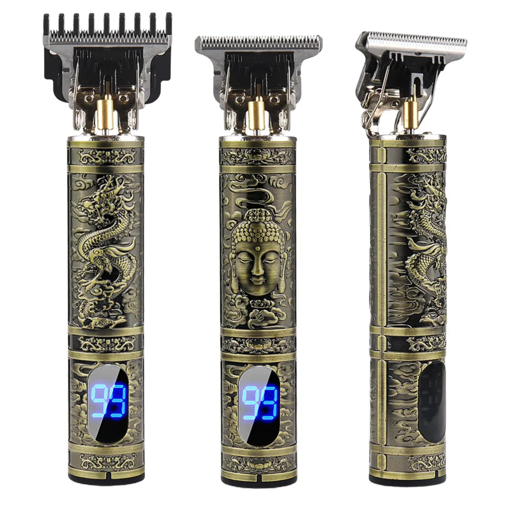 T9 Electric Hairber: LCD, 0mm Shaver.