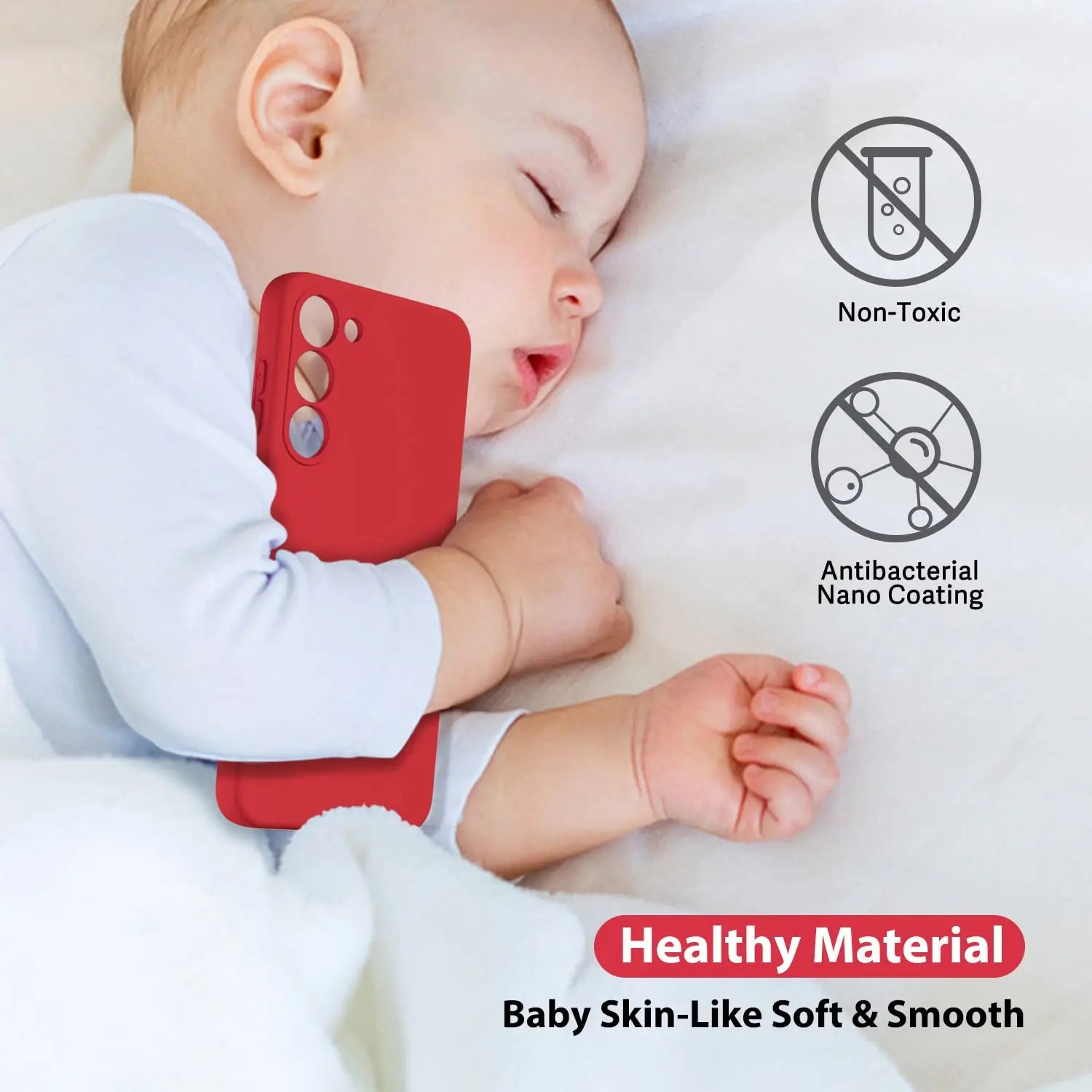 Silicon Shockproof Phone Case for Samsung Galaxy A Series - 5G Back Cover