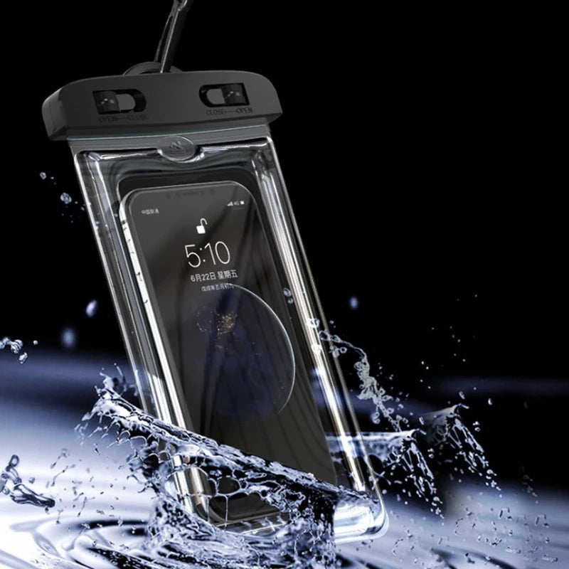 Floating Waterproof Phone Case for Swimming and Rain