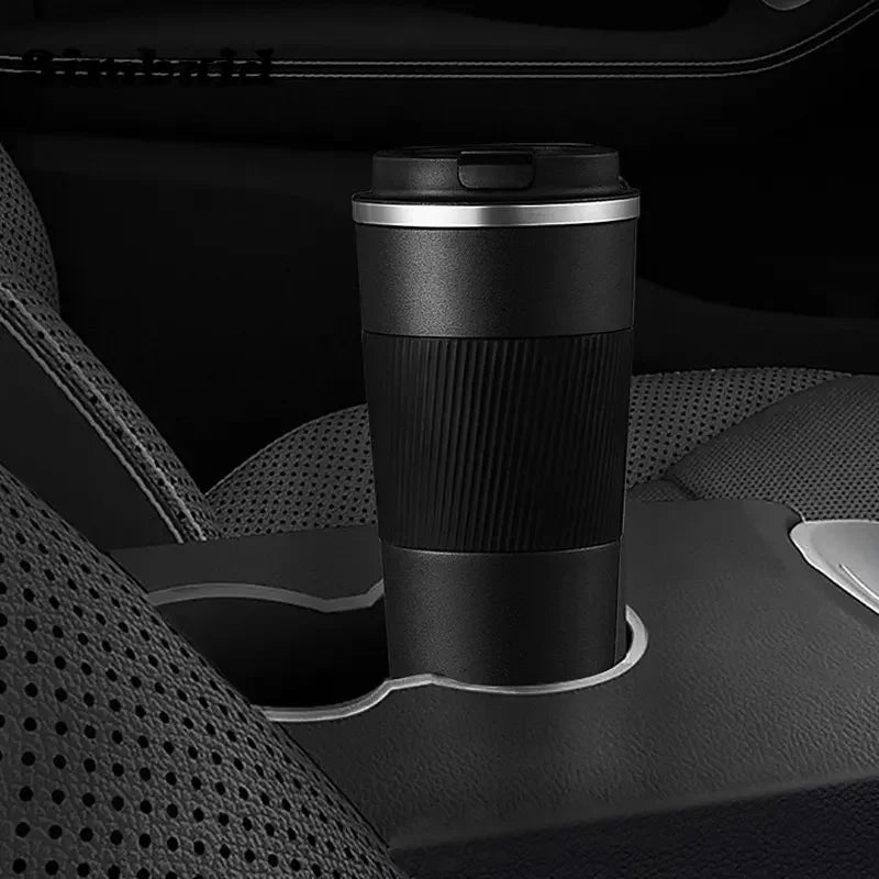380ml/510ml Stainless Steel Thermal Coffee Mug – Travel Car Insulated Cup