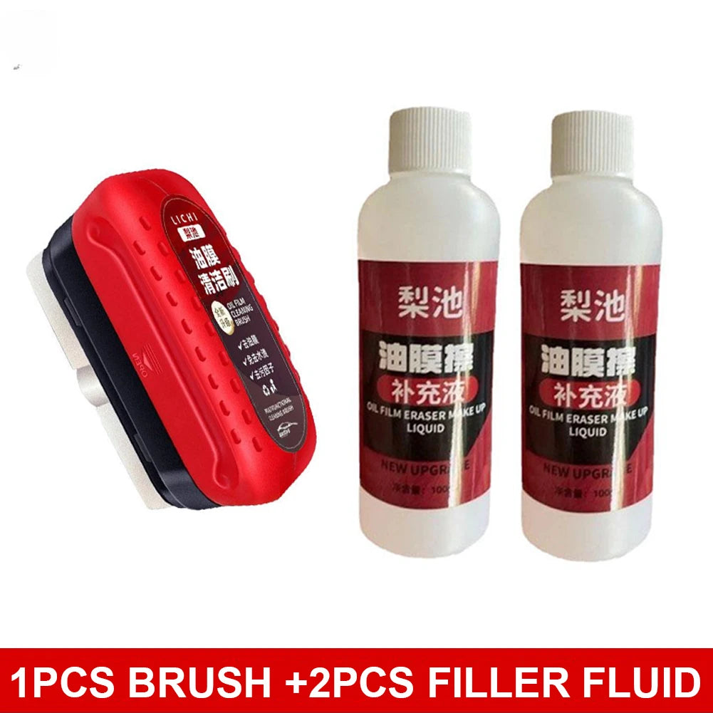 Car Glass Oil Film Remover & Hydrophobic Coating Tool