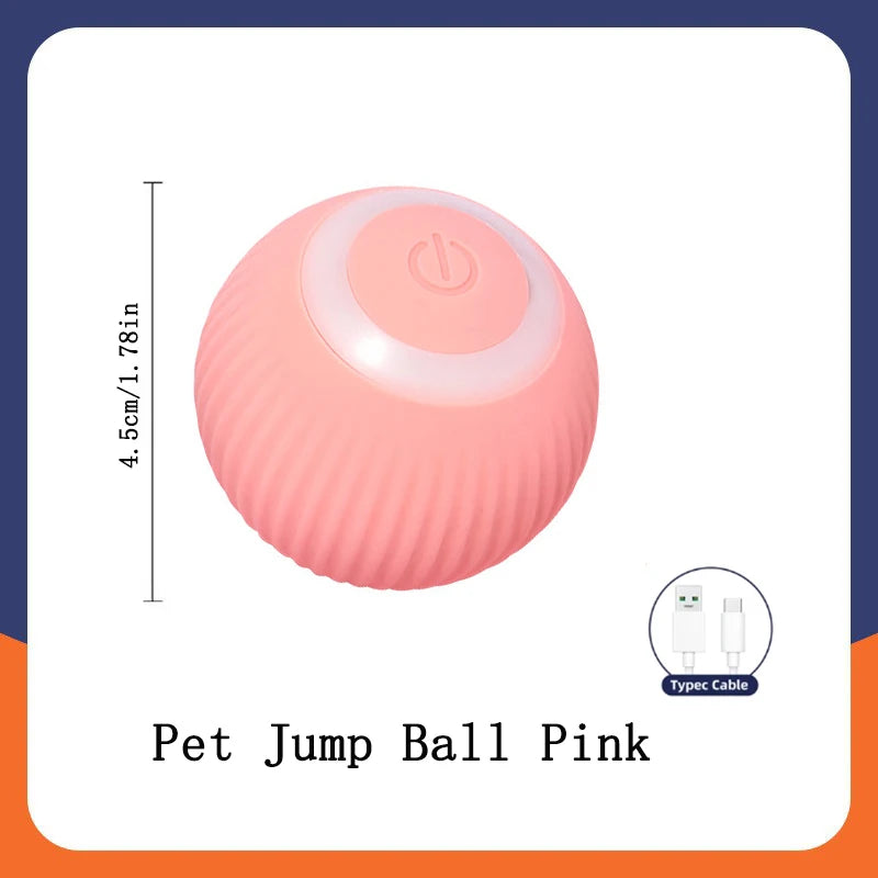 Smart Interactive Pet Toy Ball for Dogs & Cats