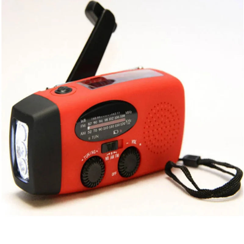 Multifunctional Solar Hand Crank Radio