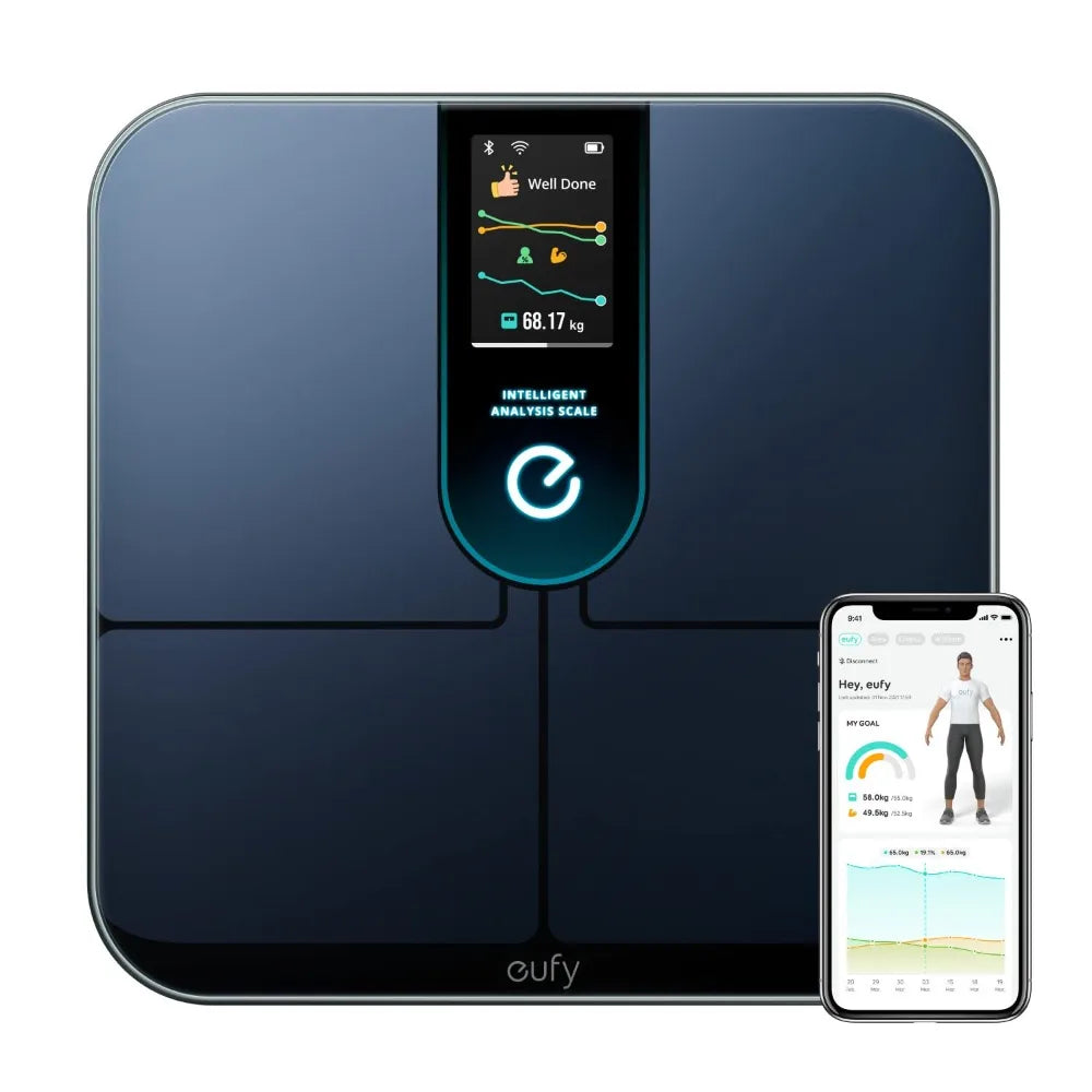 Eufy Smart Scale P3: Wi-Fi Fitness Tracker with Body Analysis & Emojis