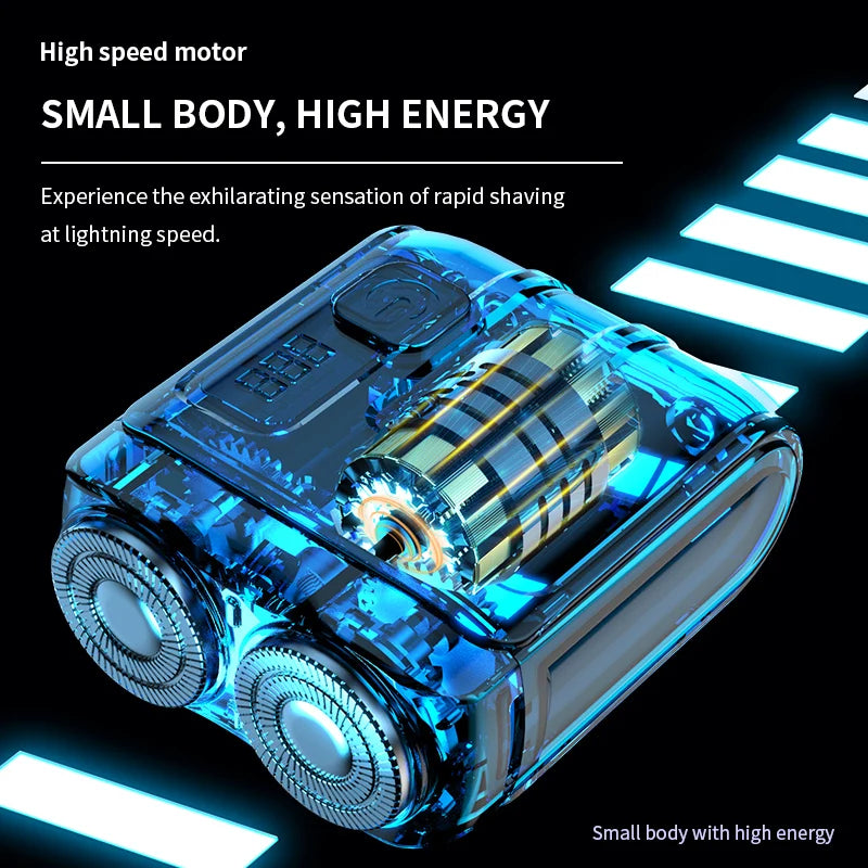 Mini Travel Electric Shaver for Men