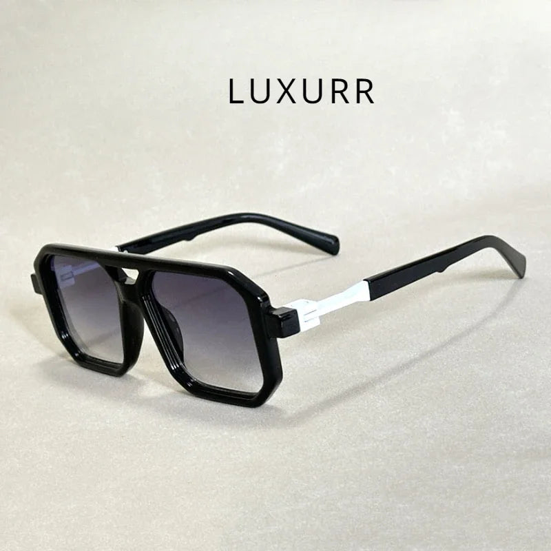 2024 Vintage Square Sunglasses for Men & Women - Retro Fashion Shades