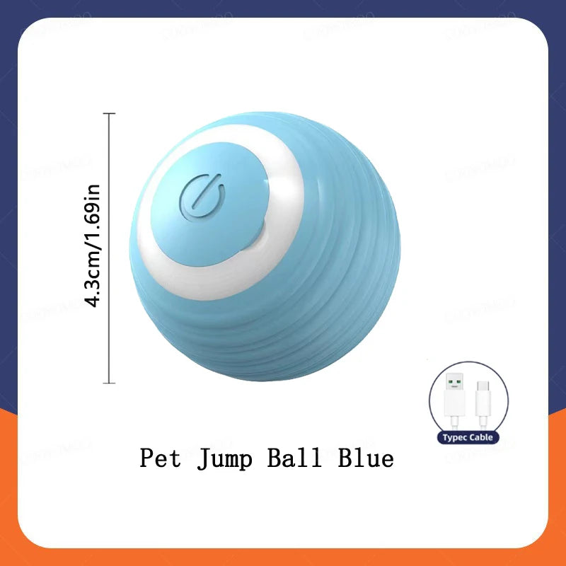 Smart Interactive Pet Toy Ball for Dogs & Cats