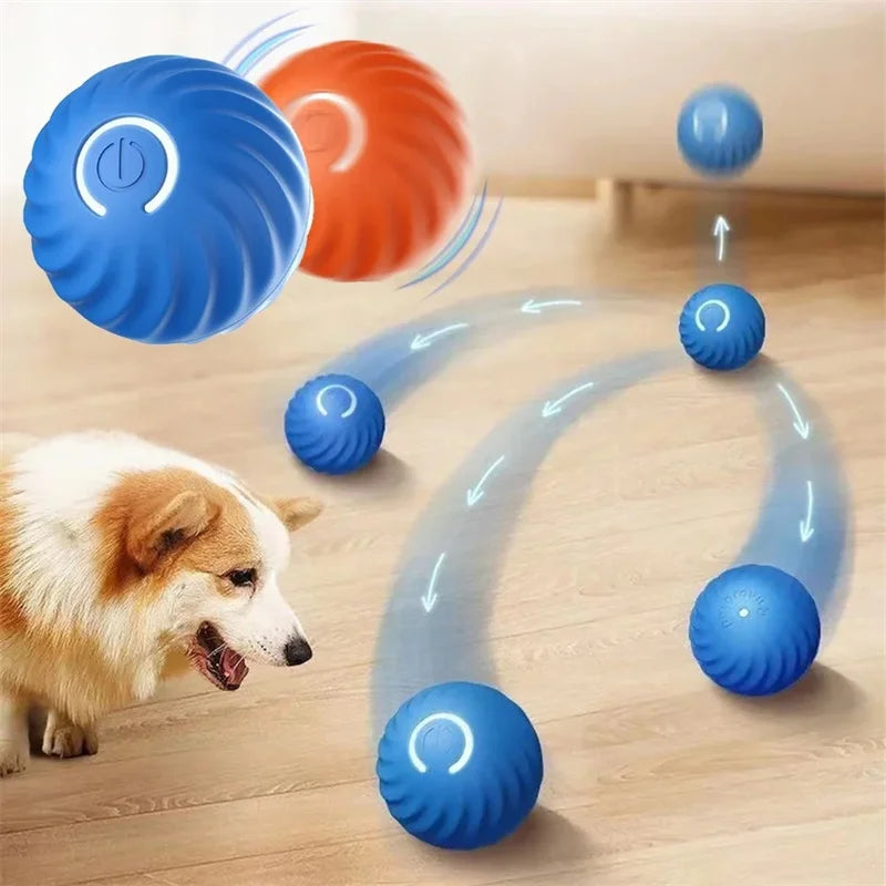 Smart Interactive Pet Toy Ball for Dogs & Cats