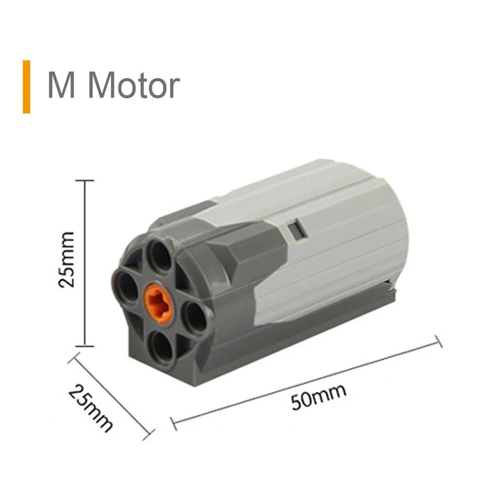 Power Functions MOC: Motor Tech & Control with AA Battery Box