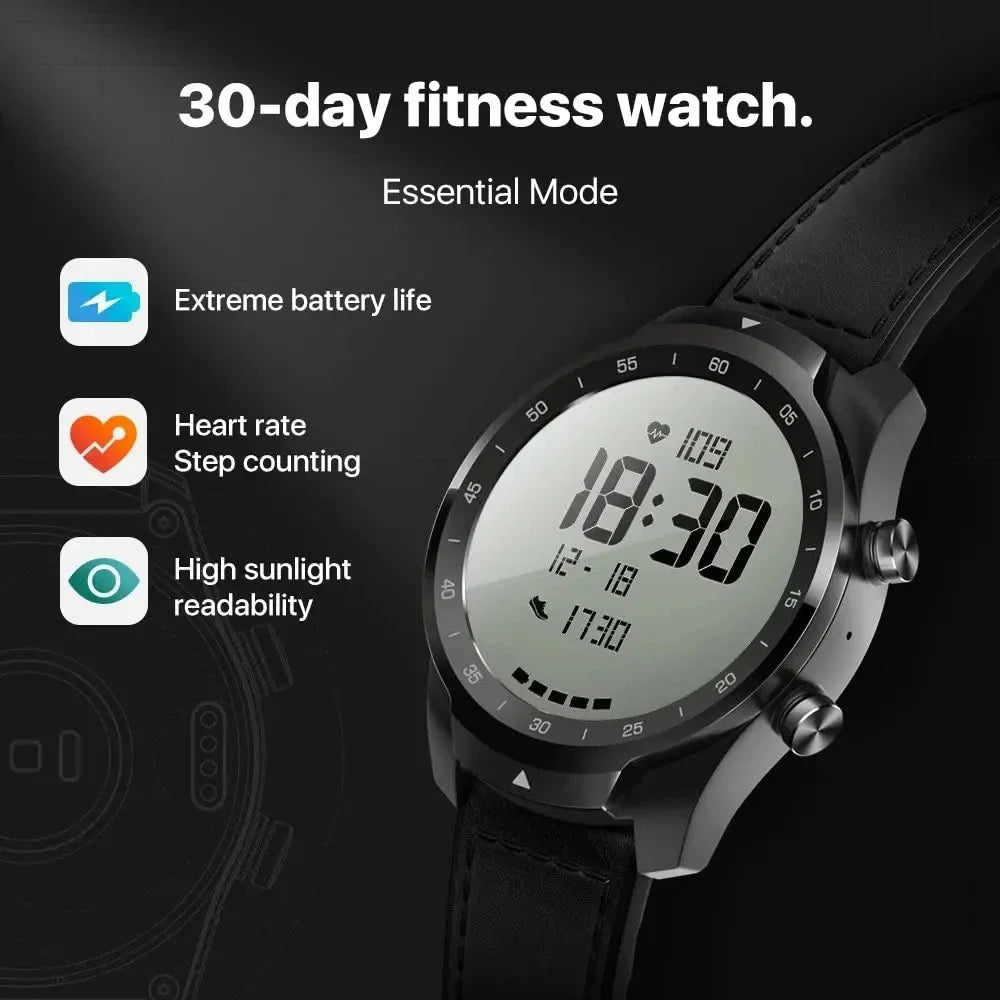 Tic Pro Smartwatch – Fitness, GPS, Google Pay, Refurbished