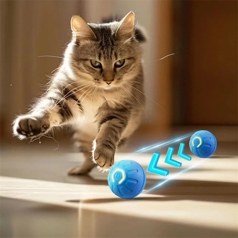 Smart Interactive Pet Toy Ball for Dogs & Cats