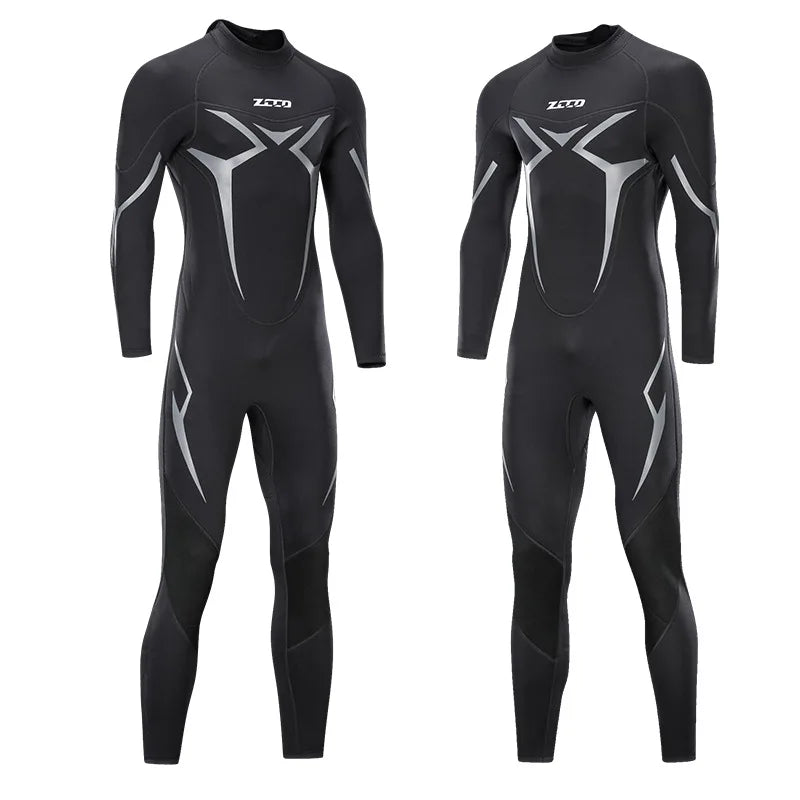 Men's 3MM Neoprene Full Wetsuit