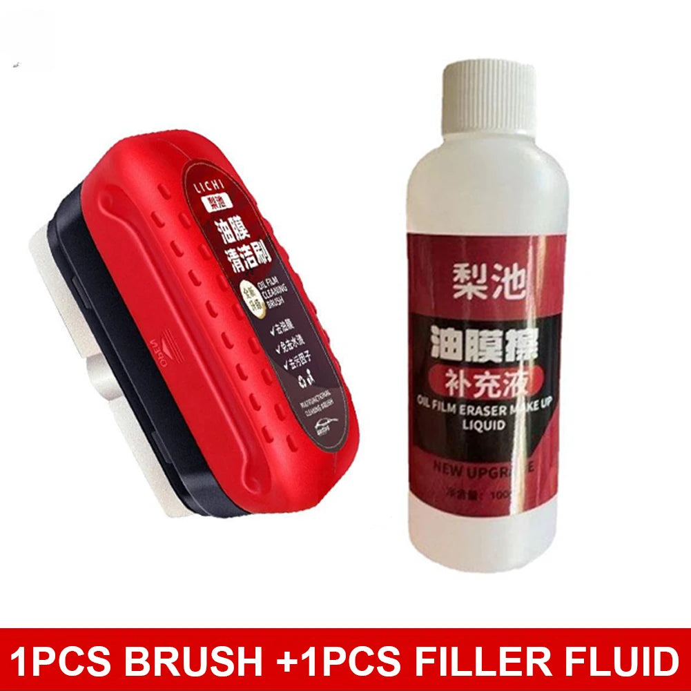 Car Glass Oil Film Remover & Hydrophobic Coating Tool